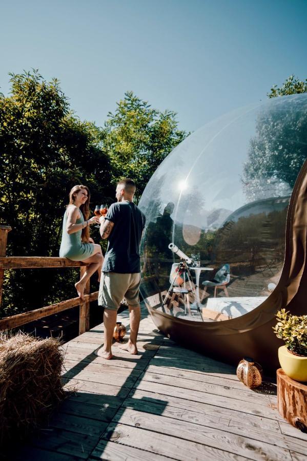 Maso La Marianna Bubble Glamping In Trentino Bed & Breakfast Sant'Orsola Dış mekan fotoğraf