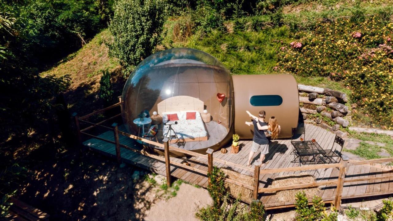 Maso La Marianna Bubble Glamping In Trentino Bed & Breakfast Sant'Orsola Dış mekan fotoğraf